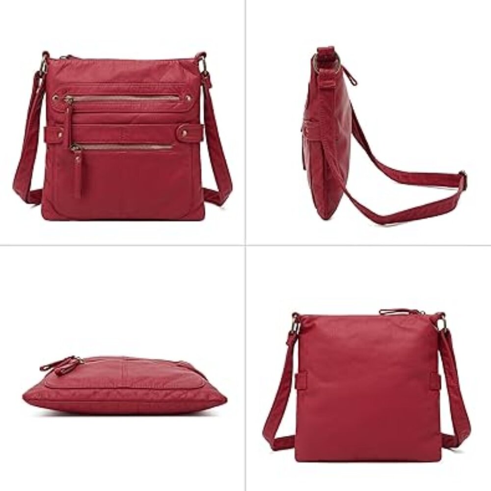 Crossbody Bags for Women Travel Bag Purses and Handbags Multi Pocket Shoulder Ba